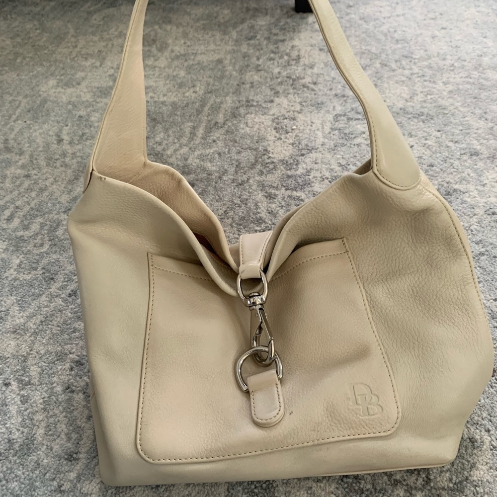 Leather Off White Dooney and Bourke Purse